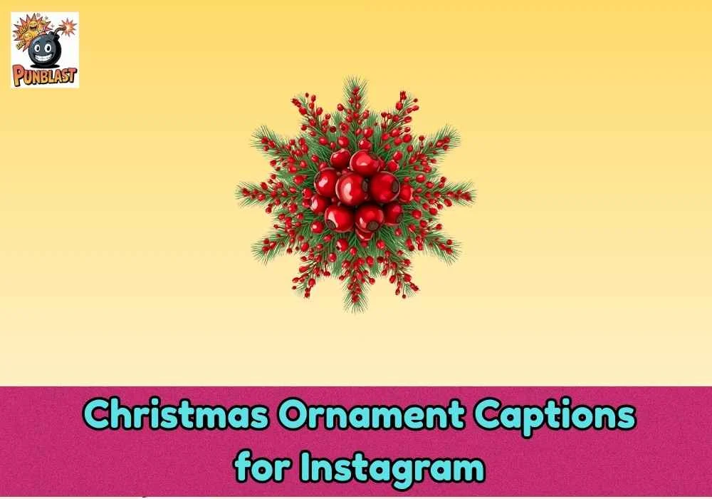 Christmas Ornament Captions for Instagram