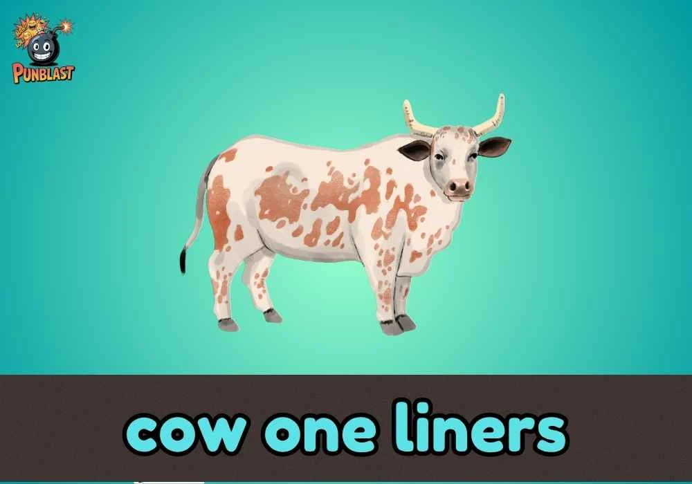 cow one liners