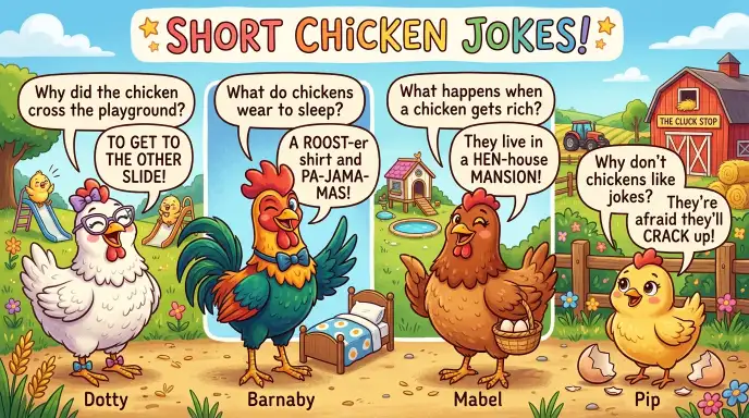 Short Chicken Jokes