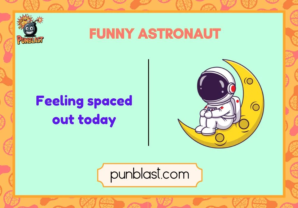 funny astronaut