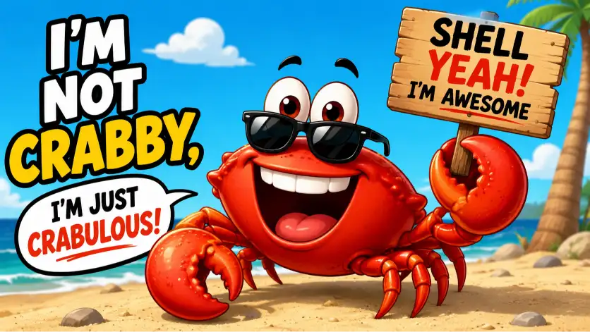 funny crab