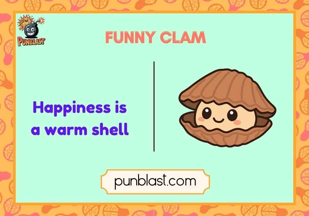 funny clam
