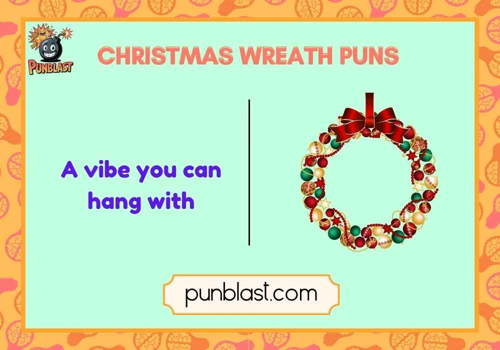 Short Christmas Wreath Puns