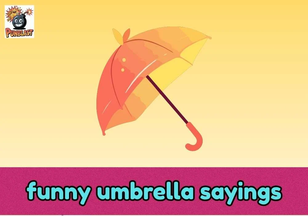 funny umbrella sayings
