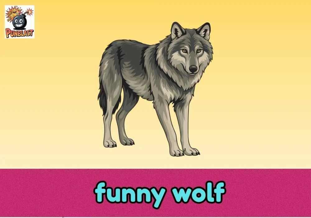 funny wolf