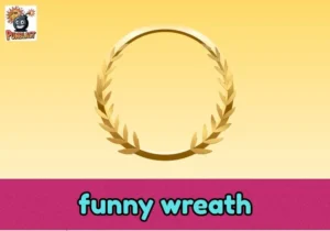 funny wreath