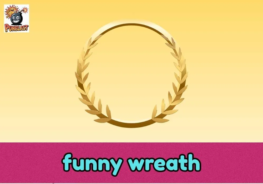 funny wreath