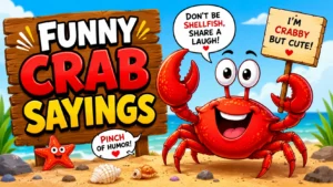 funny crab sayings