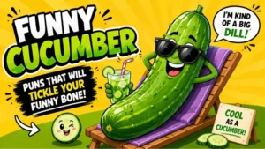 funny cucumber