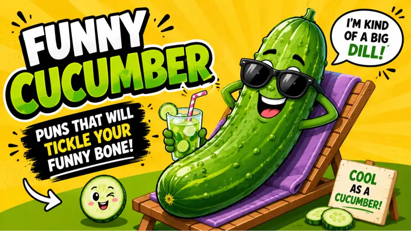 funny cucumber