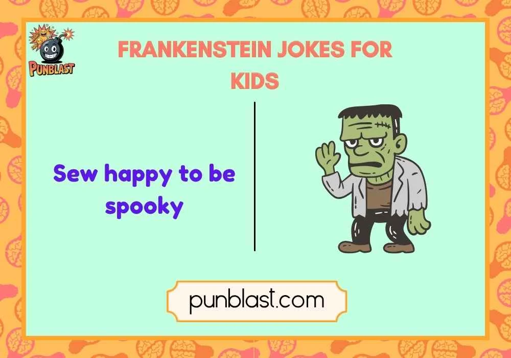 frankenstein jokes for kids