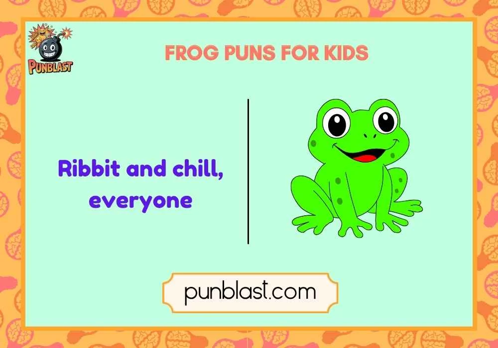 frog puns for kids