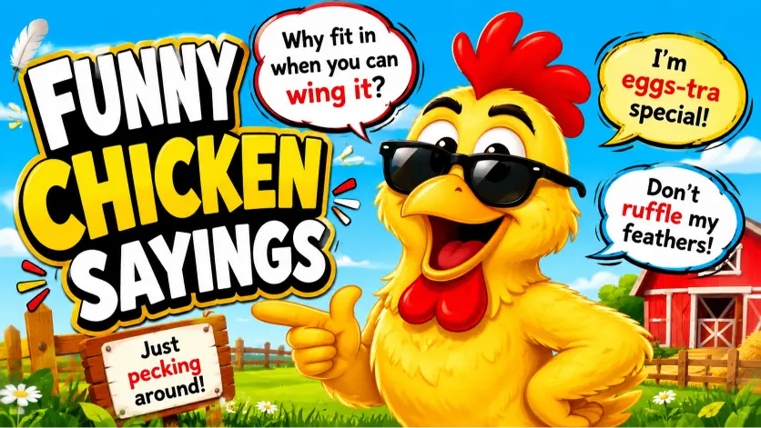funny chicken sayings