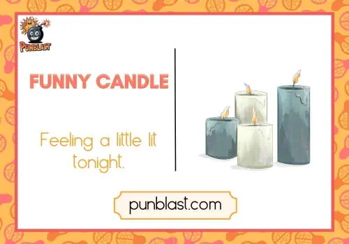 funny candle