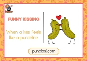funny kissing